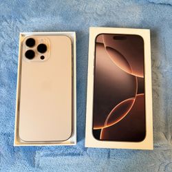 I'm selling an iPhone 16 Pro Max.