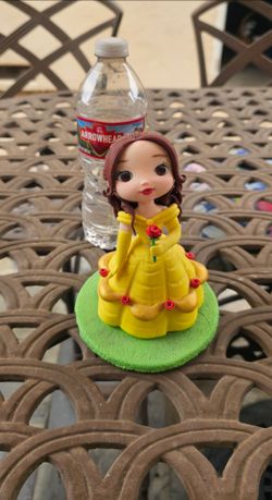 Belle Disney princess cake topper room decoration