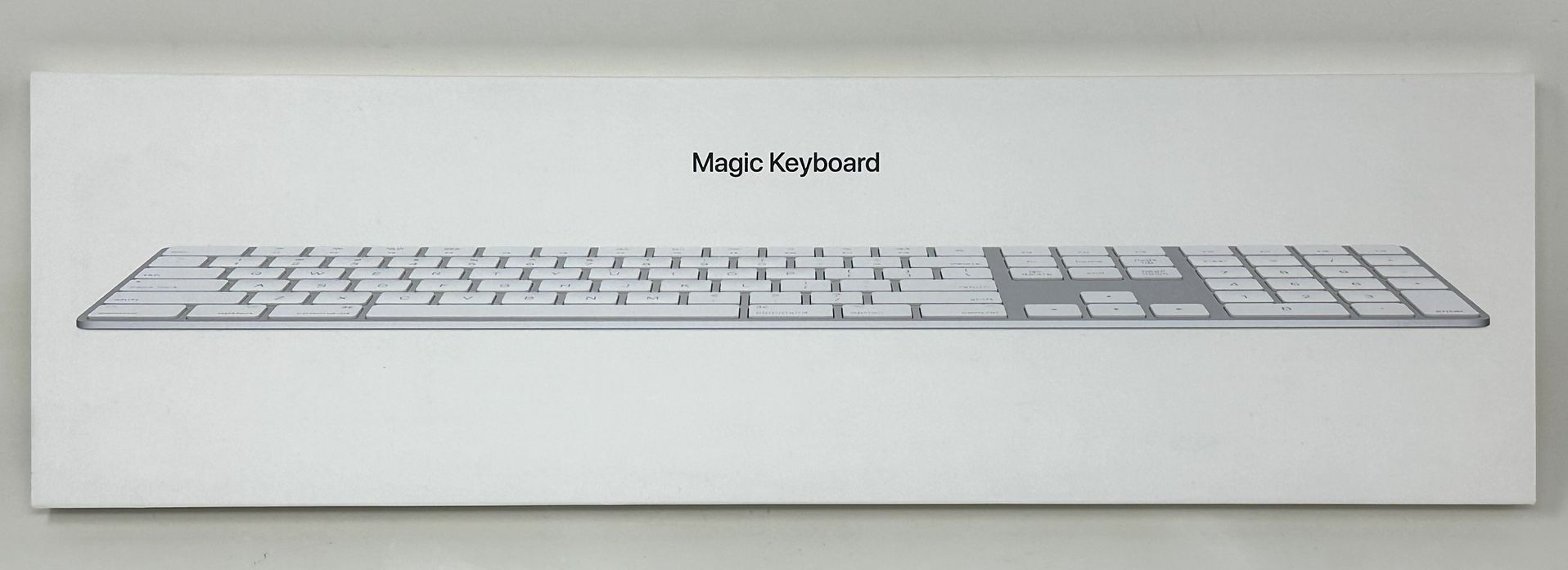 Apple MQ052LL/A Magic Wireless Keyboard with Numeric Pad - Silver