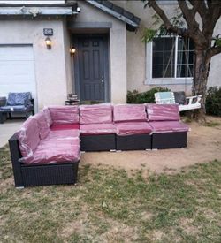 Patio sofa set patio furniture outdoor couch outdoor furniture modular patio couch 🆕☑️🚛🚎