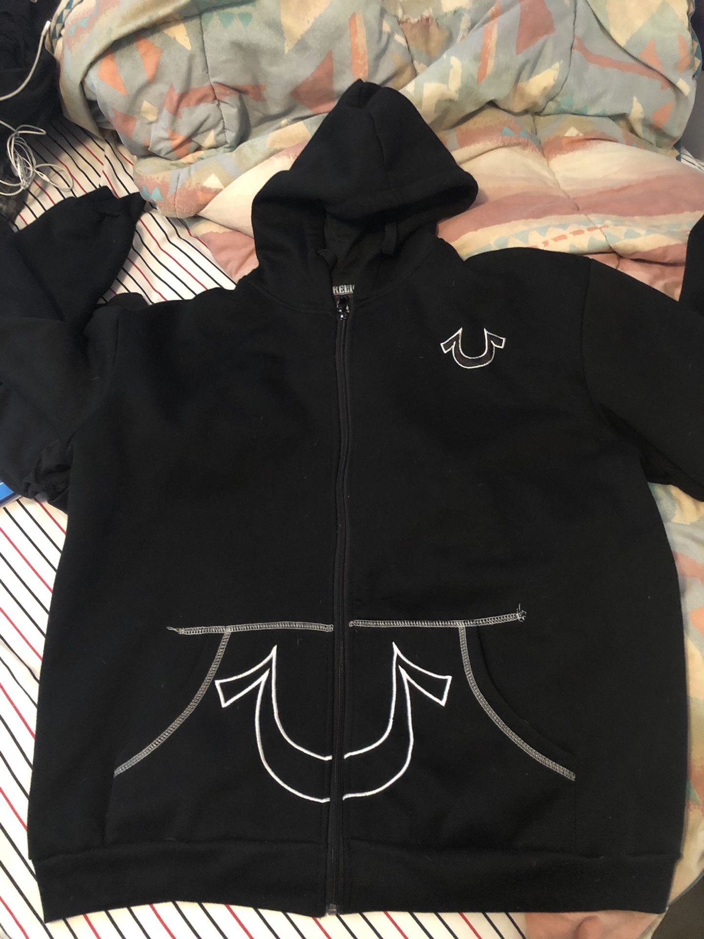 True Religion Zip up hoodie