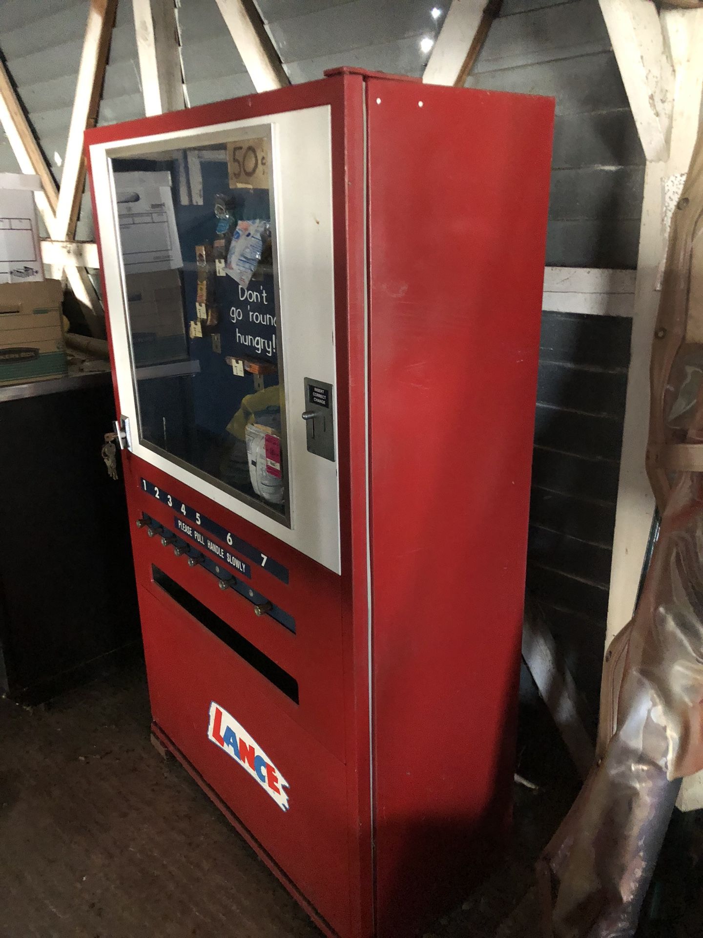 Lance Old Time Vending Machine