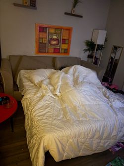 Sofa two seater pull out couch