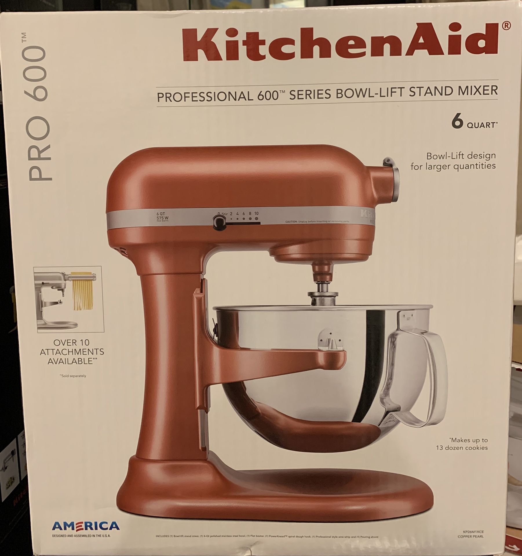 Brand New Kitchenaid Pro 600 6qt stand mixer