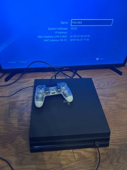 PlayStation 4 Pro 1TB with Remote