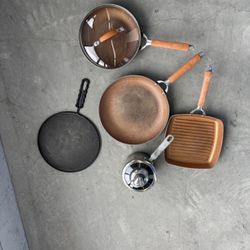 Set Of 5 Assorted Cookware