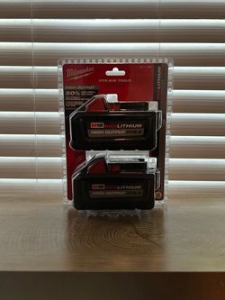 Milwaukee M18 RedLithium High Output XC6.0 Battery 2-Pack
