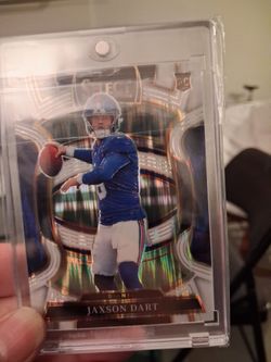 Jaxson Dart 2025 Select Rookie NFL Trading Card