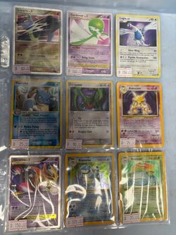 Pokémon HoloTrading Cards from Ex to Very Good