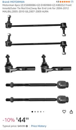 2004-2012 MALIBU,2005-2010 G6,2007-2009 AURA Front End Parts