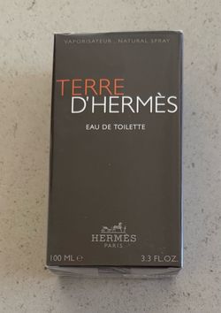 NEW SEALED IN BOX Terre D’Hermes Hermes 100 mL / 3.3 fl oz Eau de Toilette Spray