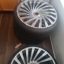 24 Sparta Rims And Tires