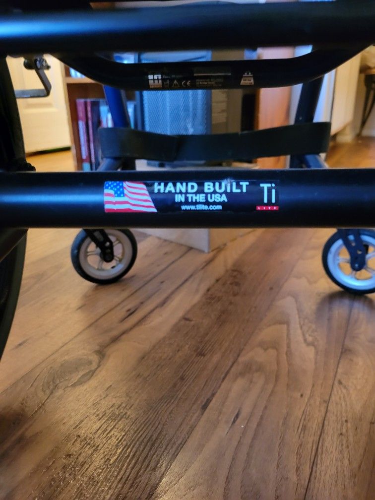 TiLite 15"x16" Titanium Wheelchair