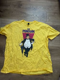 Vintage GILDAN 2XL Comics Batman Villain The Penguin Vintage  T-Shirt