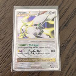 Arceus Lv.x Pokémon Card