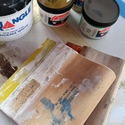 Silk Machine  Couple Paints And Some Squeezy