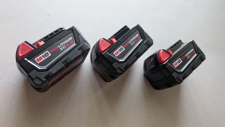 Milwaukee M18 batteries