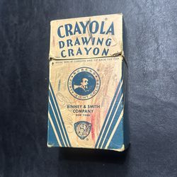 Crayola drawing box of crayons