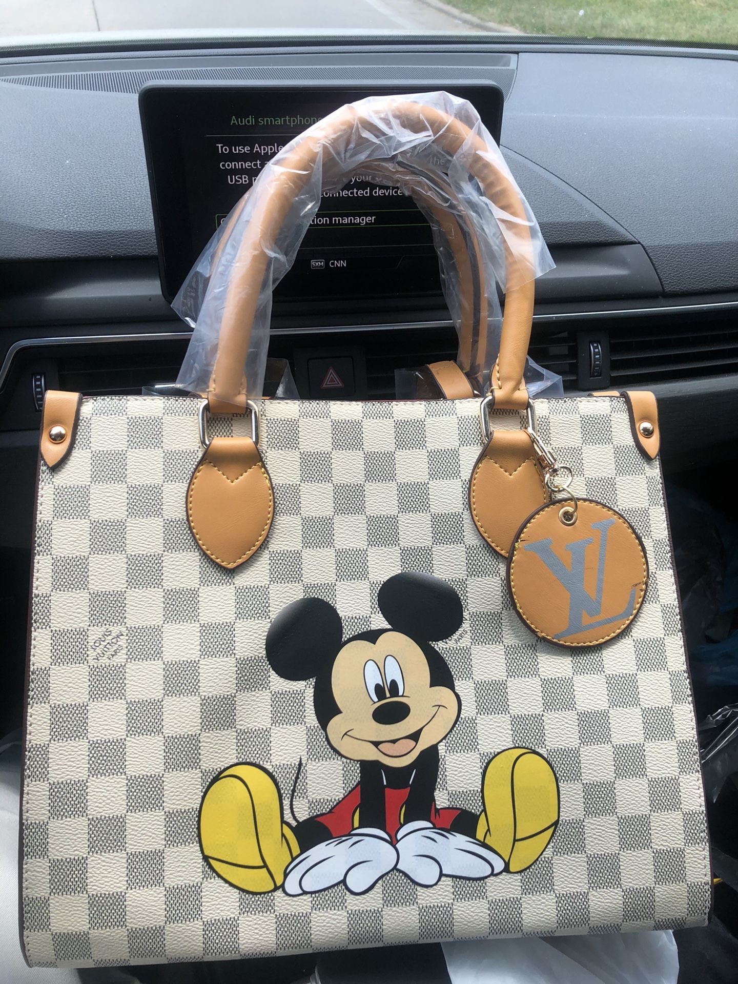 NEW Mickey Convertible Tote Bag Crossbody Messenger