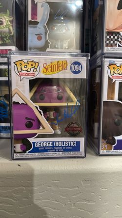 Seinfeld George holistic autographed Funko Pop