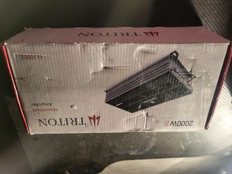 Triton 2000 watt sub amp