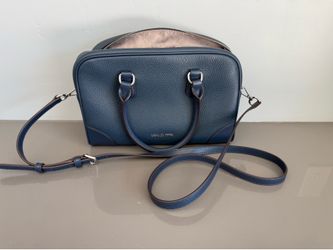 Blue medium purse