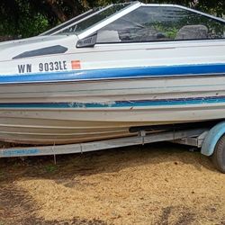 Bayliner Cupri Cuddy 1988 With Evinrude 115 And Trailer