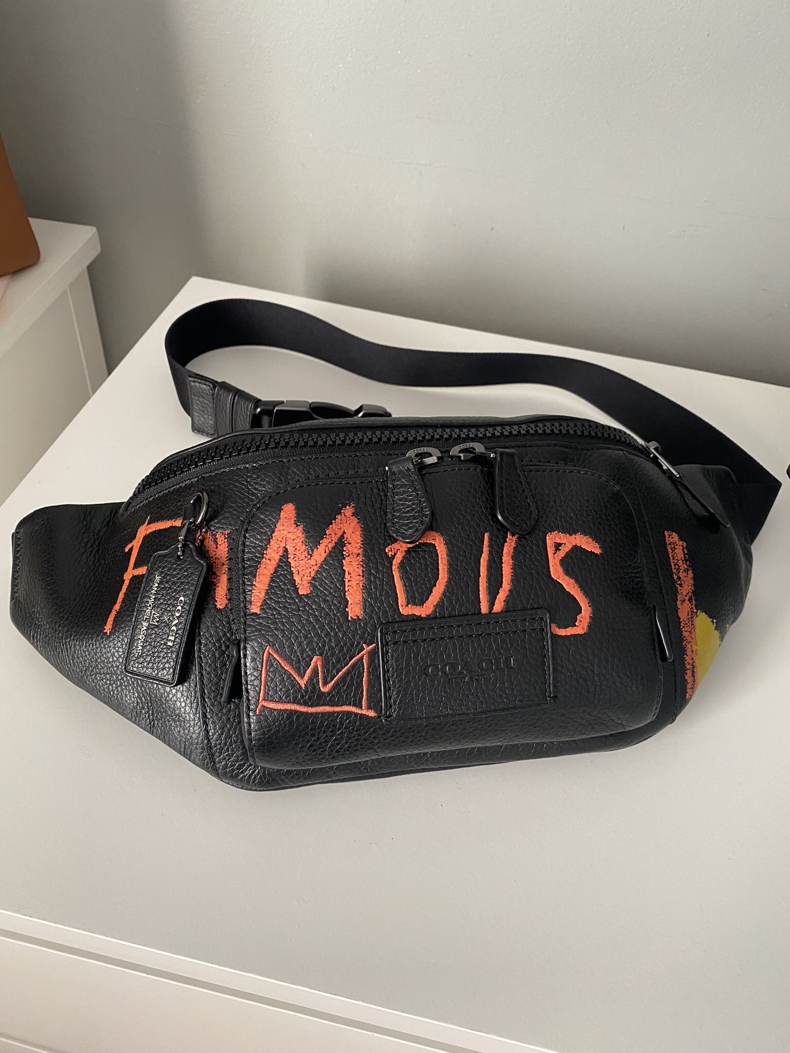 Coach X Jean Michel Basquiat Track Belt Bag