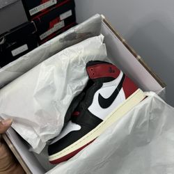 Air Jordan 1 retro high OG Black Toe  Reimagined 