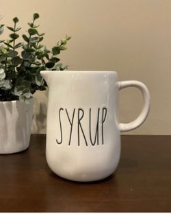 Rae Dunn Syrup Pitcher 
