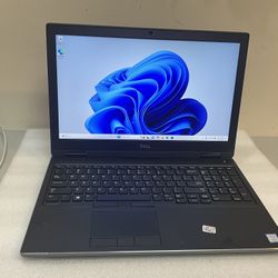 DELL PRECISION 7530 15.5" I7-8850H @2.6GHZ 16GB RAM 512GB  SSD Win11Pro. Processor: INTEL CORE I7-8850H Memory (RAM): 16GB Storage (SSD): 512GB  Scree