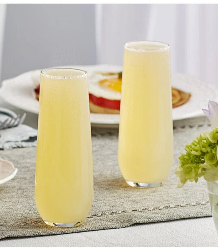 Stemless wine glasses