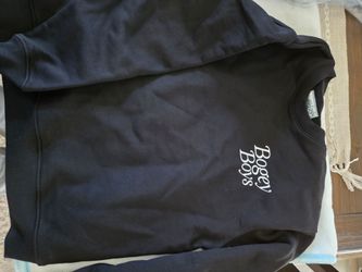 Golf Bogey Boy's Black Crewneck Sweatshirt MD