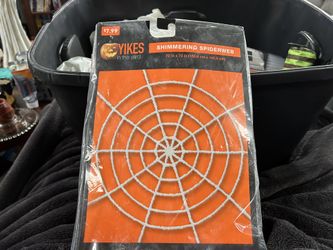New in bag spiderweb decoration