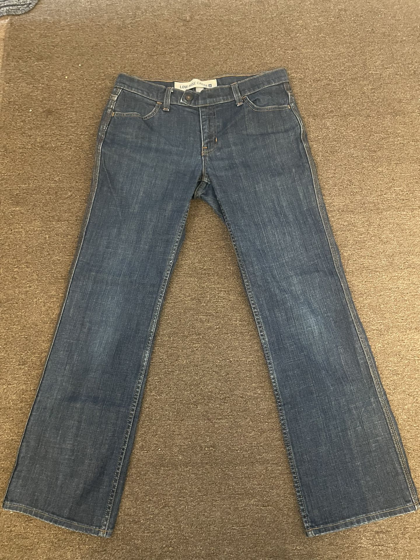 Low Rise Flare Jeans