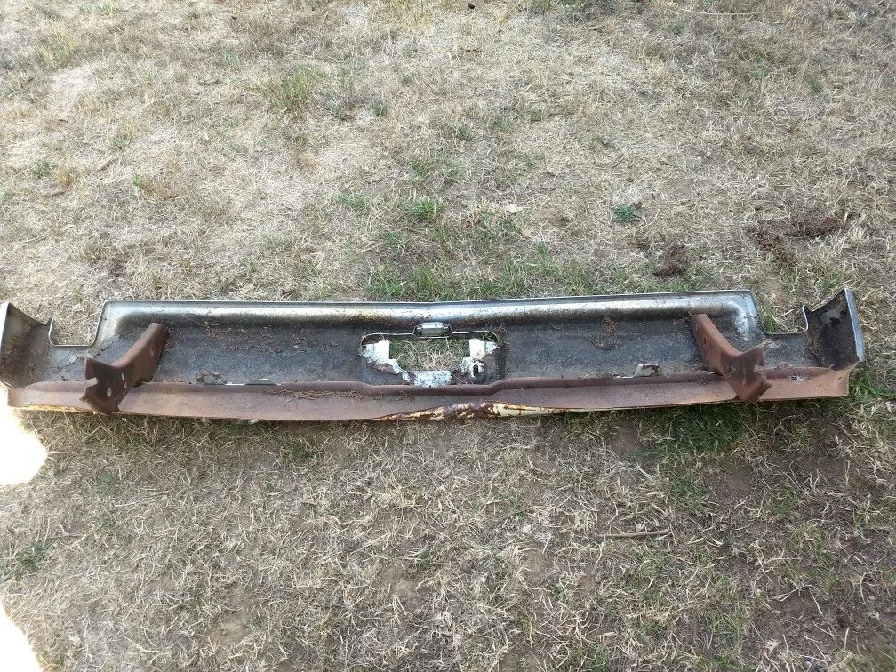 1968 Catalina ventura back bumper with brackets