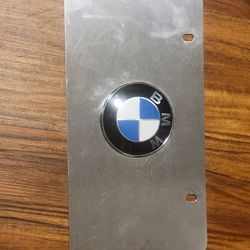 BMW License Plate