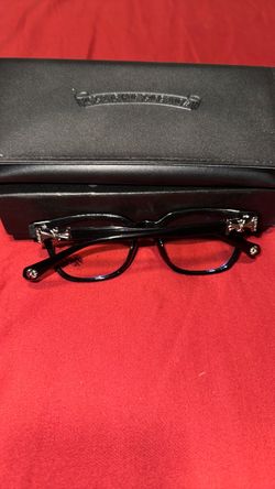 Chrome heart glasses
