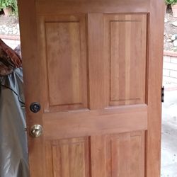 Wooden Panel Home Door Standard Size ...