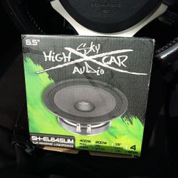 Two 6.5 Car speakers Brand New