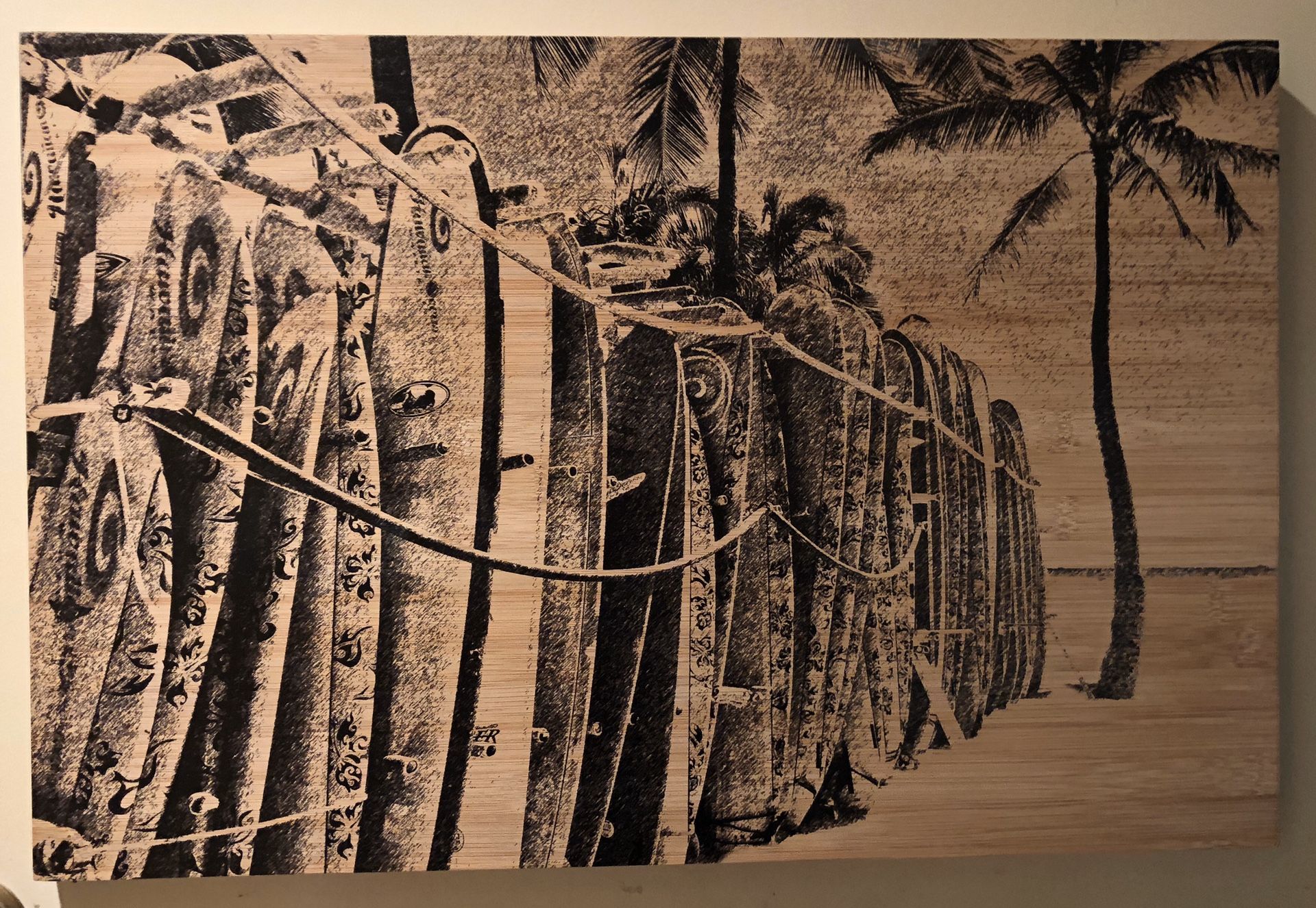 16x24 Bamboo Print