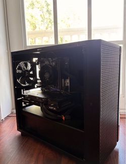 Black gaming pc | ryzen 5 5500 | 32gb ram