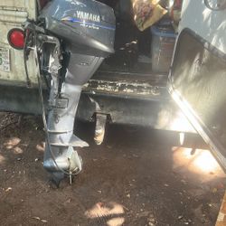 2000 Yamaha 90 Horsepower Electric Start