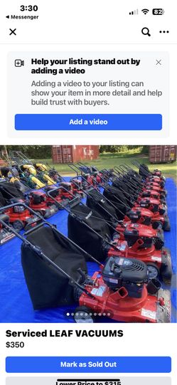 Leaf Vacuum & Chipper