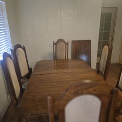 Regular Or Large Hard Wood Table