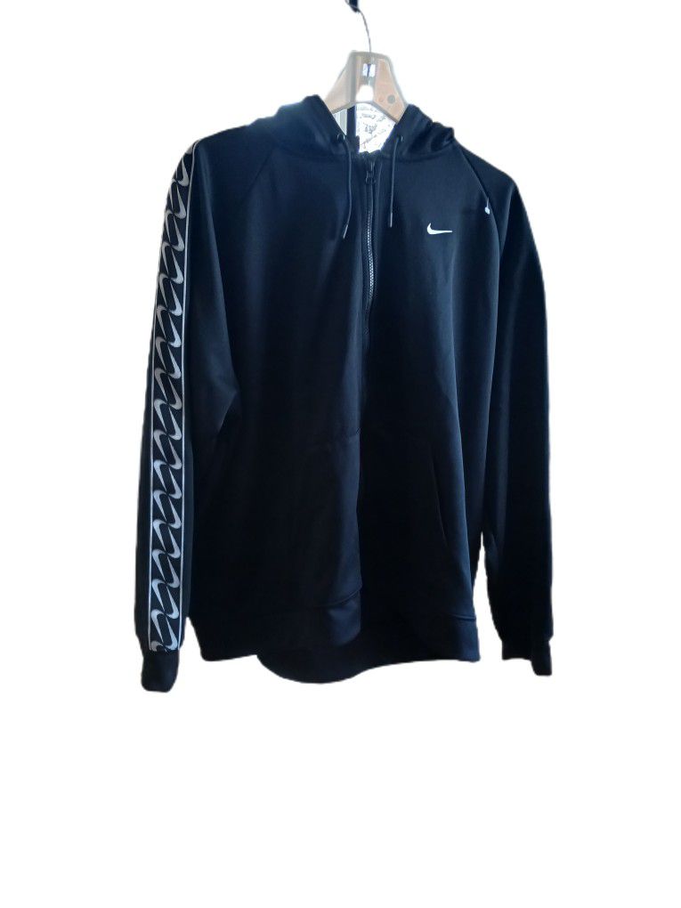 Nike Sportswear Women´s Logo Tape Full-Zip Hoodie Sweatshirt.