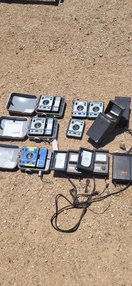 Rain Dial Irrigation System Timers And Lighting Timers