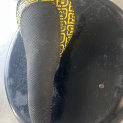 Active Bike Saddle Black Yellow Urban BMX Freestyle