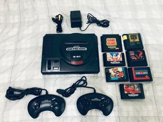 Sega Genesis Console and games Adult owned in very Good Working condition Please read info check Photos