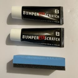 Bumper Scratch Fix 2 Bottles 1 Sponge 